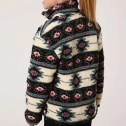 Girl's Aztec Polar Fleece 7 Girl's Aztec Polar Fleece -Western Cowboy Equipment 0329802506155c