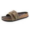 Roper Phoenician Brown Buckle Sandal -Western Cowboy Equipment 0902106072879
