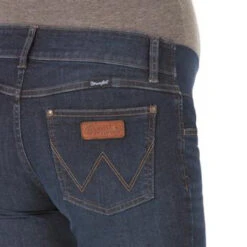 Wrangler Elastic Waist Mae Jean 10 Wrangler Elastic Waist Mae Jean -Western Cowboy Equipment 09MWZM1 BD01 SWBD PRD