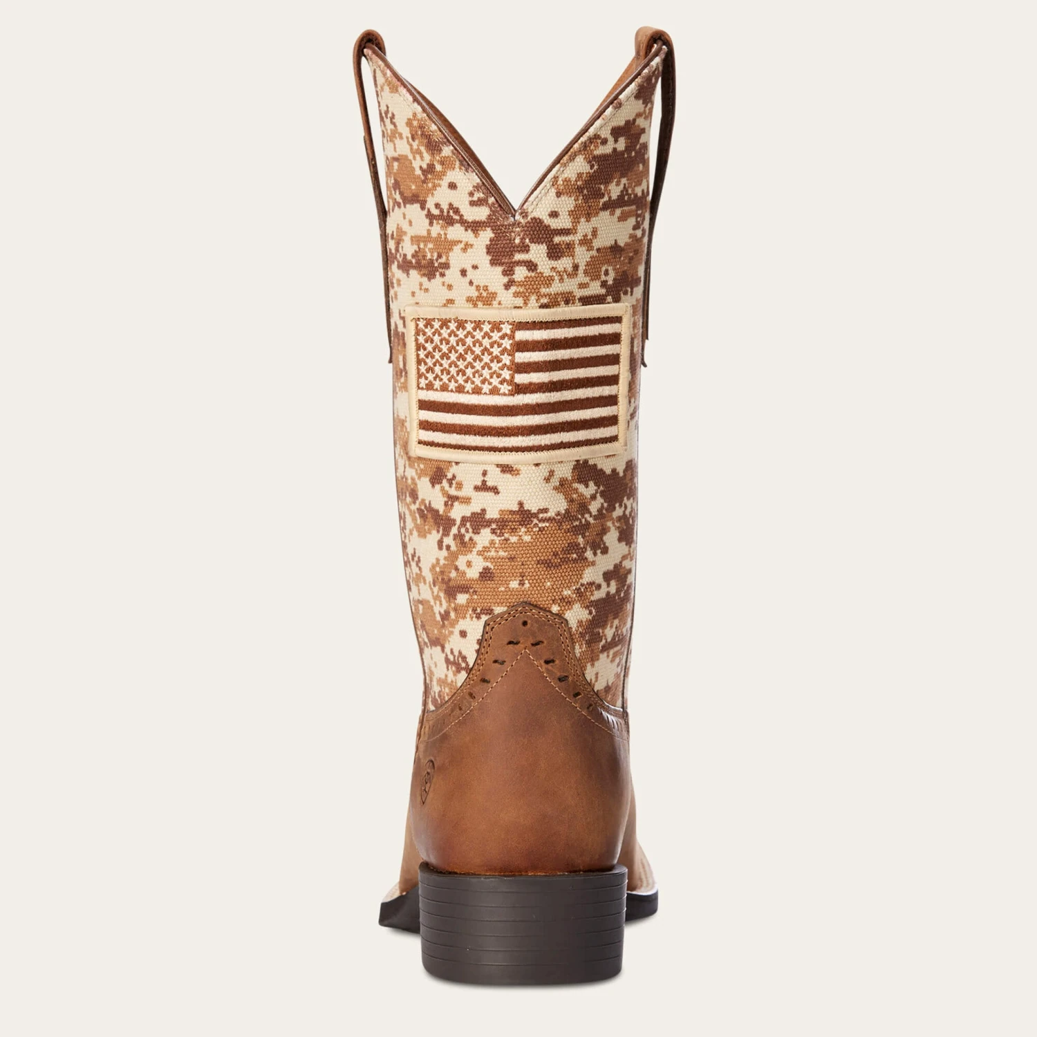 Ariat Women's Brown/Camo Patriotic Boots 5 Ariat Women's Brown/Camo Patriotic Boots - Image 3