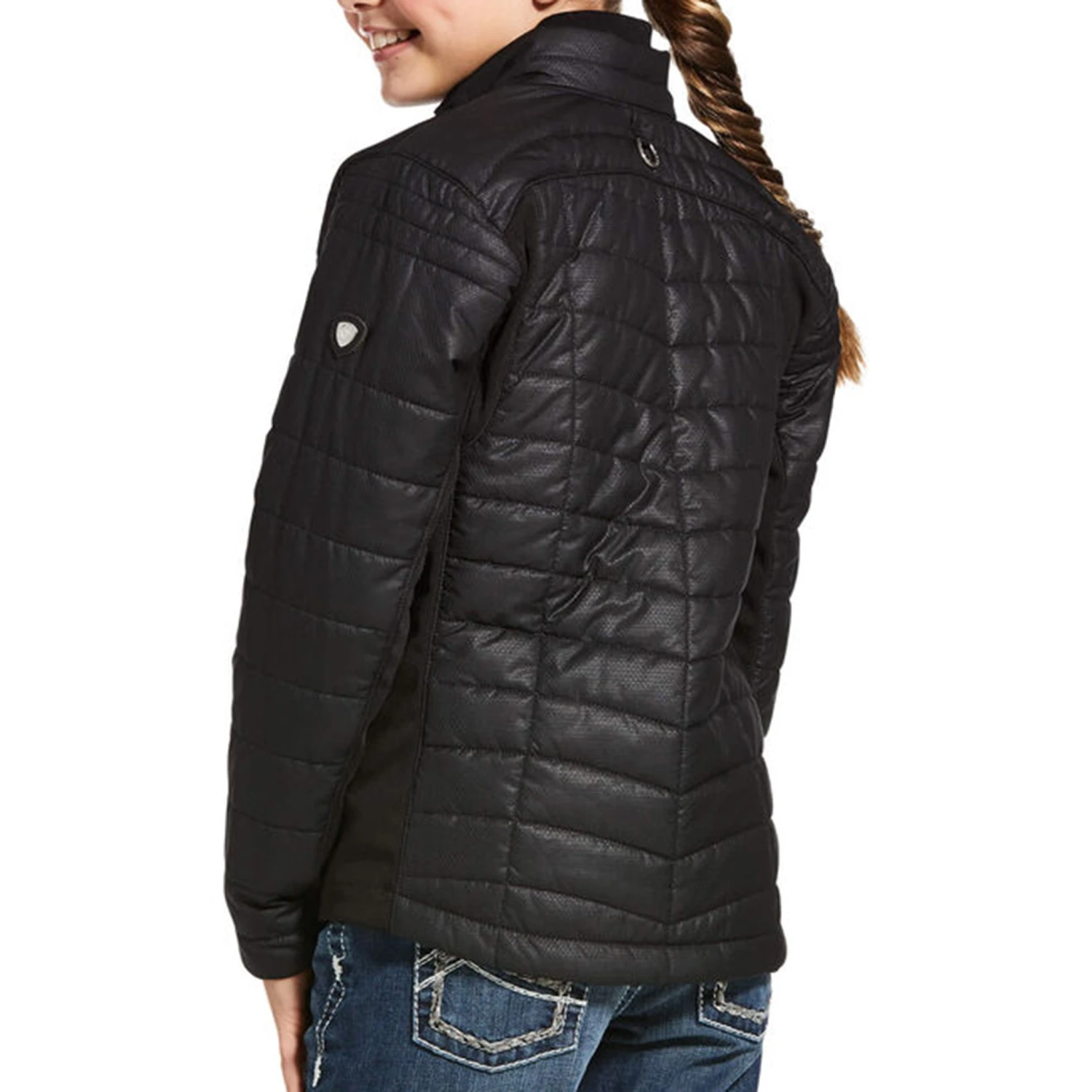 Ariat Kid's Black Jacket 5 Ariat Kid's Black Jacket - Image 3