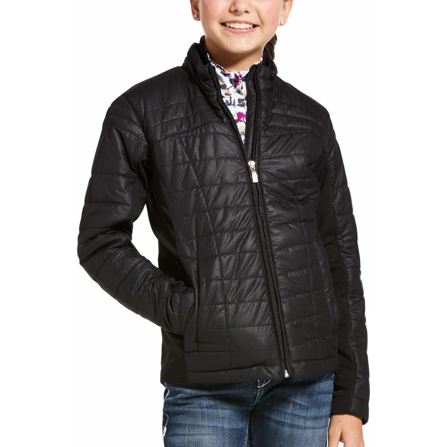 Ariat Kid's Black Jacket 3 Ariat Kid's Black Jacket
