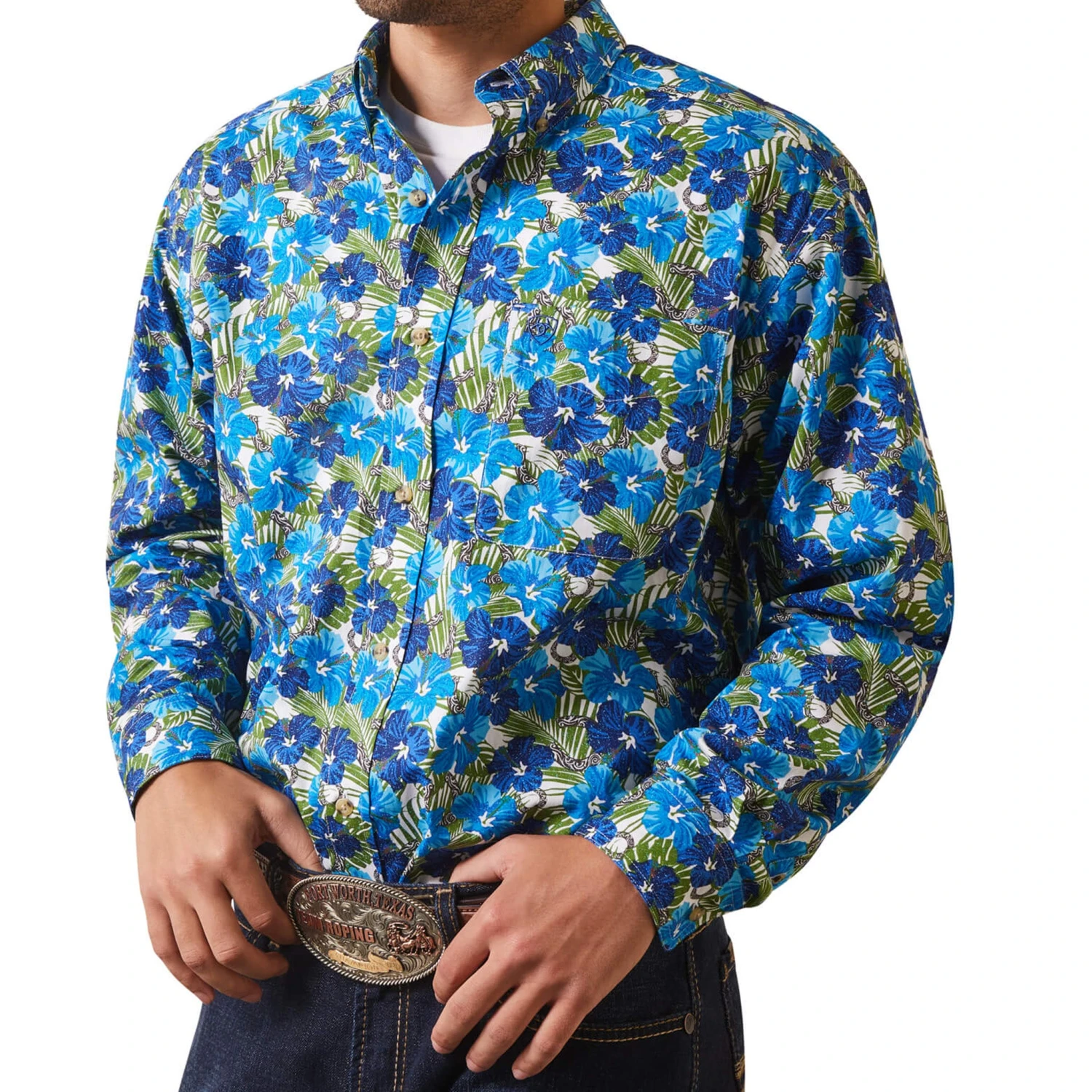 Ariat Men's Landon Hawaiian Print 4 Ariat Men's Landon Hawaiian Print - Image 2