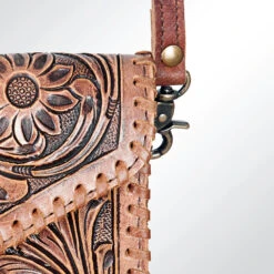 American Darling Tooled Leather Clutch -Western Cowboy Equipment 114304 X