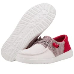 Heydude Hey Dude Wendy Sox Funk White Strawberry -Western Cowboy Equipment 121920175b