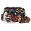 Kid's Twisted X Beaded Belt With Floral Tooling 2 Kid's Twisted X Beaded Belt With Floral Tooling -Western Cowboy Equipment 124046 default l 700x700 d76c7a95 2c5d 48ce 8730 61ce38c855e9