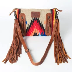 American Darling Conceal Carry Tan Aztec Clutch -Western Cowboy Equipment 124869 G