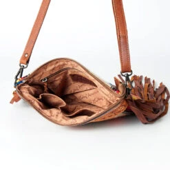 American Darling Conceal Carry Tan Aztec Clutch -Western Cowboy Equipment 124869 I