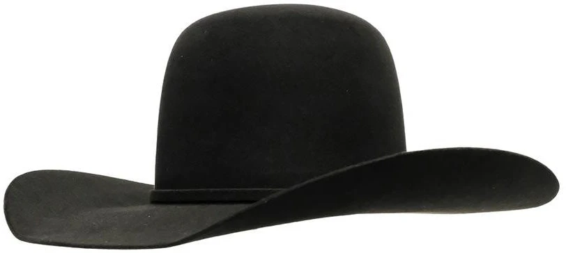 Black 5x Bullrider Felt Hat 3 Black 5x Bullrider Felt Hat