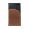Justin Brown And Black Rodeo Wallet -Western Cowboy Equipment 1920566W4