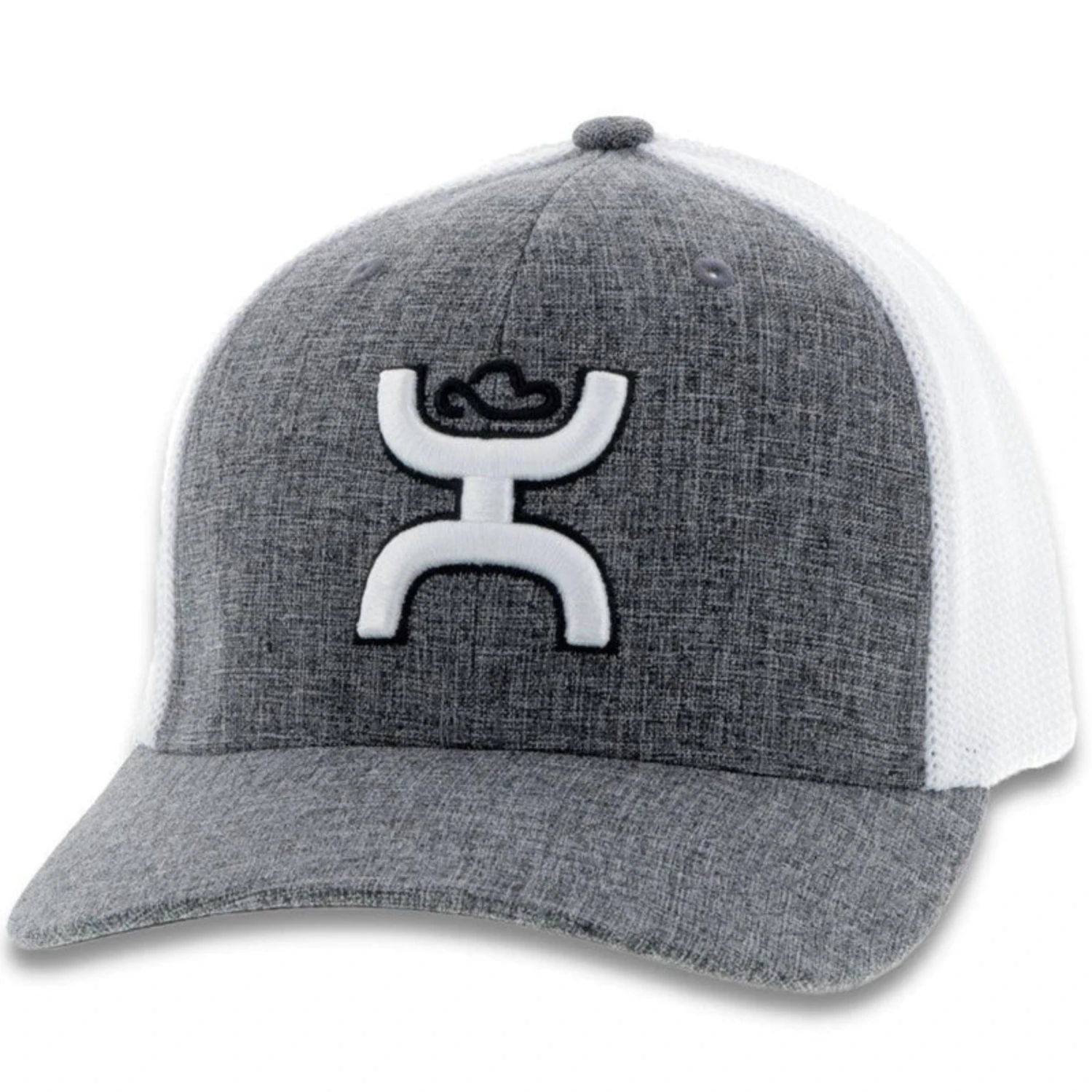 Hooey YOUTH Grey/White Cap-White Hooey Up Patch 3 Hooey YOUTH Grey/White Cap-White Hooey Up Patch