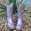 Macie Bean Pink Metallic Boots -Western Cowboy Equipment 20220718 113410