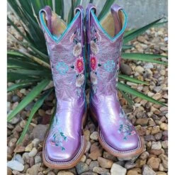 Macie Bean Pink Metallic Boots -Western Cowboy Equipment 20220718 113543copy