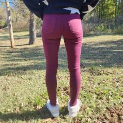 KanCan Burgundy High Rise Skinny Jean 15 KanCan Burgundy High Rise Skinny Jean -Western Cowboy Equipment 20221116 124952