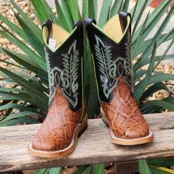 Anderson Bean Vintage Bark Elephant Kids Boots -Western Cowboy Equipment 20230308 133116