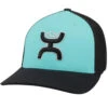 Hooey Youth Turquoise And Black Cap-Black Hooey Up Patch -Western Cowboy Equipment 2112TQBK02 1000x1000 0049a4be edb9 4914 8db5 3eaa5c910230