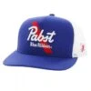Hooey High Profile Royal/White Cap-Pabst Beer Embroidery -Western Cowboy Equipment 2275T BLWH02 800x 312d687f 77a2 41d4 9d0a 8866b7d1844d