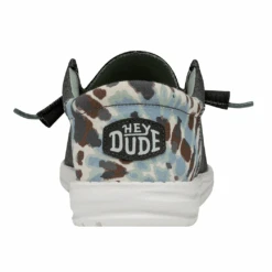 Heydude HEY DUDE WALLY ECO TIE DYE GREY 13 Heydude HEY DUDE WALLY ECO TIE DYE GREY -Western Cowboy Equipment 40012 030 WALLYFUNKTIEDYE GREY RIGHTBACK