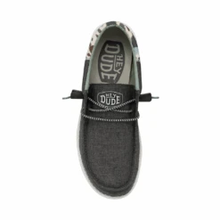 Heydude HEY DUDE WALLY ECO TIE DYE GREY 16 Heydude HEY DUDE WALLY ECO TIE DYE GREY -Western Cowboy Equipment 40012 030 WALLYFUNKTIEDYE GREY RIGHTTOP