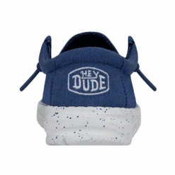 Heydude Hey Dude Wally Toddler Slub Canvas True Blue 19 Heydude Hey Dude Wally Toddler Slub Canvas True Blue -Western Cowboy Equipment 40029 428 WALLYTODDLERSLUBCANVAS TRUEBLUE RIGHTBACK