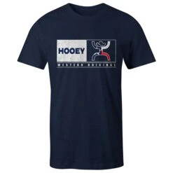 Hooey Navy Match Logo Tee