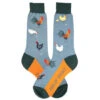 Men's Rooster Socks -Western Cowboy Equipment 6969M rooster large