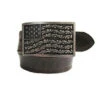 Kid's Brown With American Flag Buckle Belt 1 Kid's Brown With American Flag Buckle Belt -Western Cowboy Equipment BLT701 20