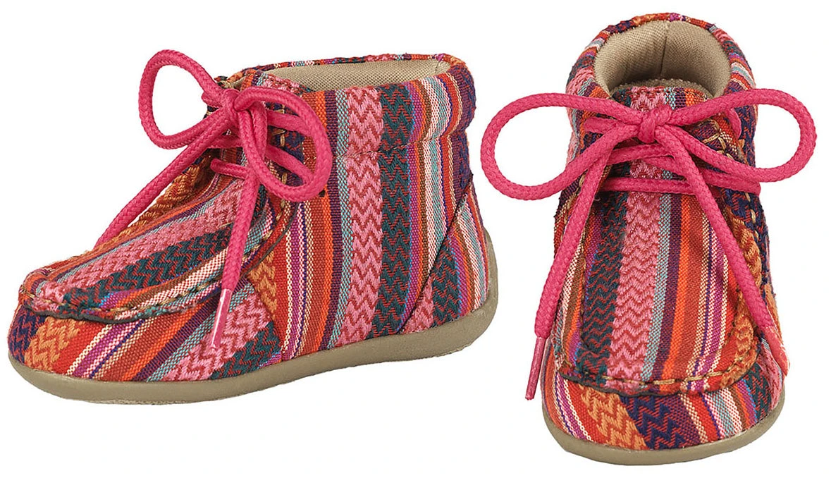 Riley Raspberry Serape Stripe Shoe 2 Riley Raspberry Serape Stripe Shoe