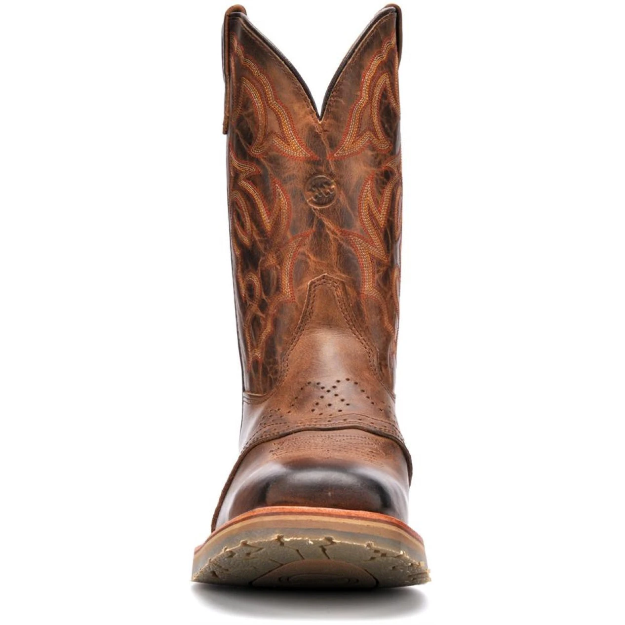 Double H Men's Dwight Old Town Steel Wide Square Toe Roper 7 Double H Men's Dwight Old Town Steel Wide Square Toe Roper - Image 5