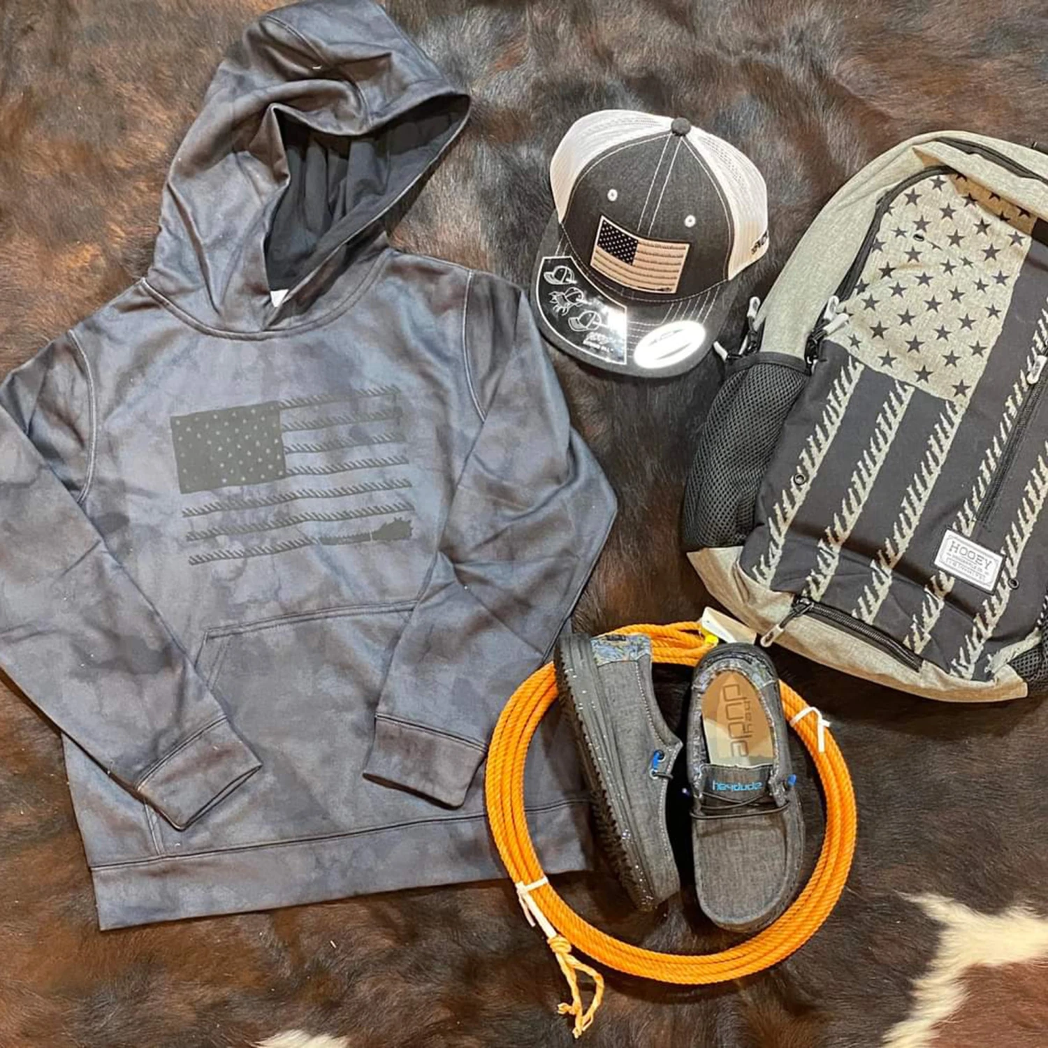 Hooey Liberty Roper Youth Hoodie 3 Hooey Liberty Roper Youth Hoodie