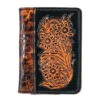 Hooey Floral Bifold With Money Clip -Western Cowboy Equipment HFBF015 BRTN