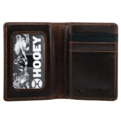 Hooey Floral Bifold With Money Clip 7 Hooey Floral Bifold With Money Clip -Western Cowboy Equipment HFBF015 BRTN2