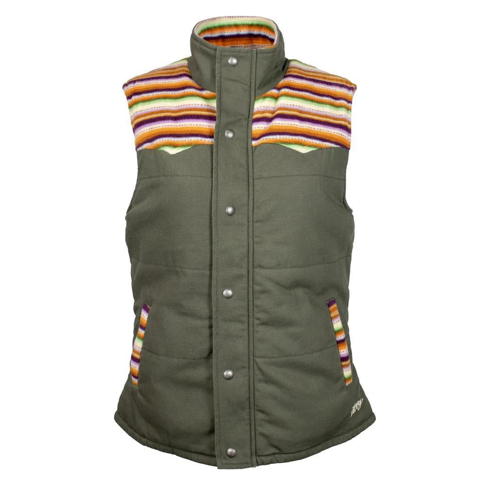 Hooey Girl's Green Serape Vest 3 Hooey Girl's Green Serape Vest
