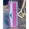 Saddle Blanket Pink Tumbler -Western Cowboy Equipment IMG 2373
