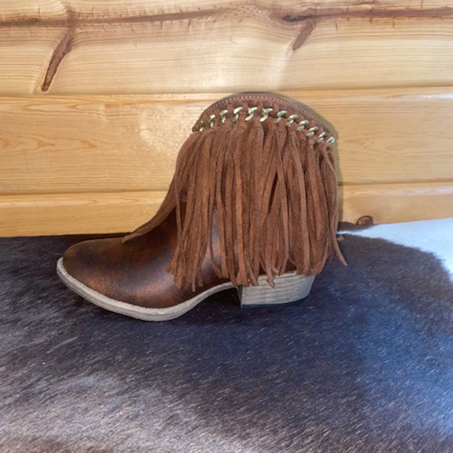 Juno Fringe Bootie 4 Juno Fringe Bootie - Image 2