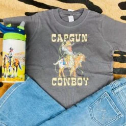 Kid's Cap Gun Cowboy Tee