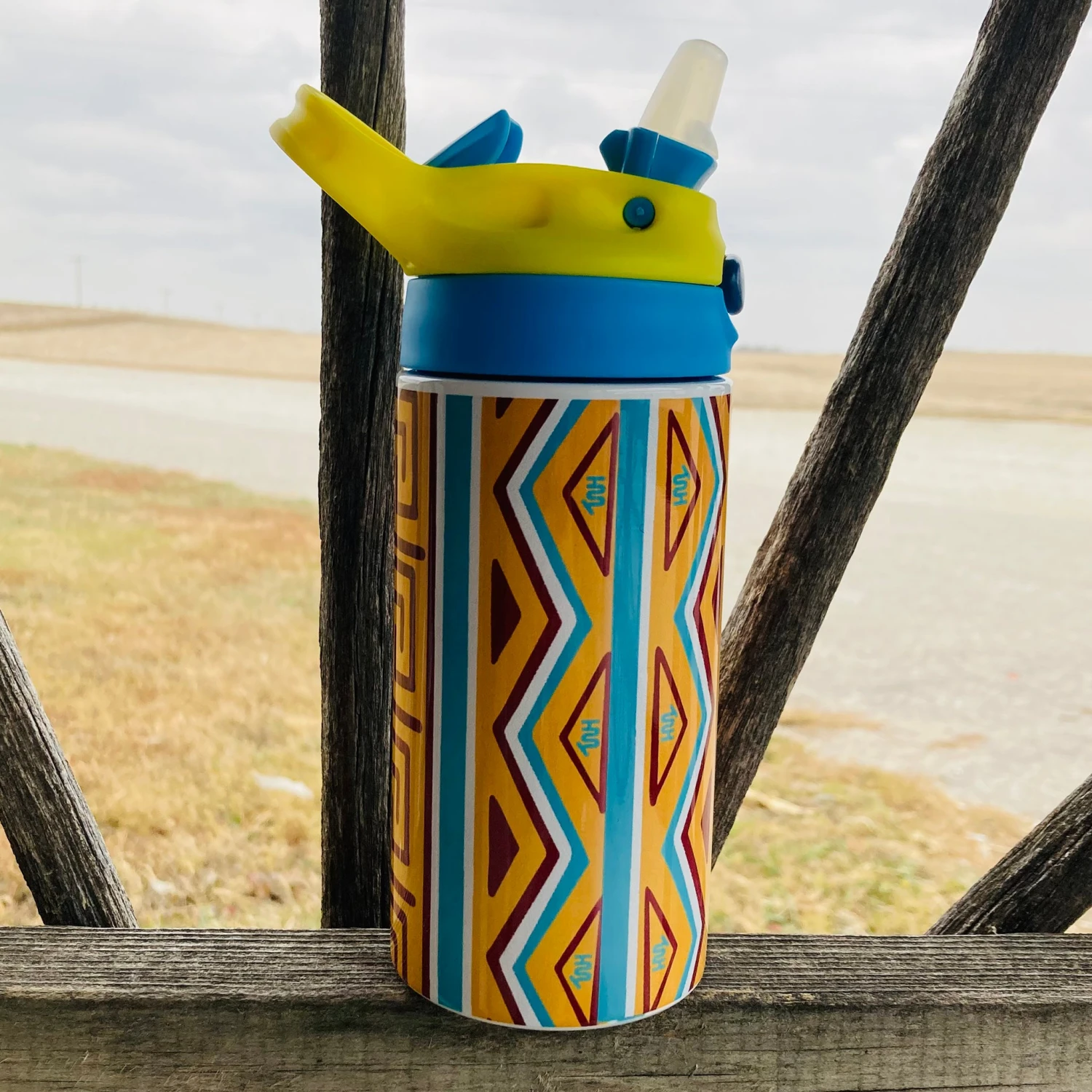 Orange Saddle Blanket Kid Tumbler 3 Orange Saddle Blanket Kid Tumbler