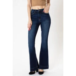 KanCan Maven Dark High Rise Trouser -Western Cowboy Equipment KC7124D 07 800x1200 5e5af22f 5b5f 42da b45f 66c5d07ee350