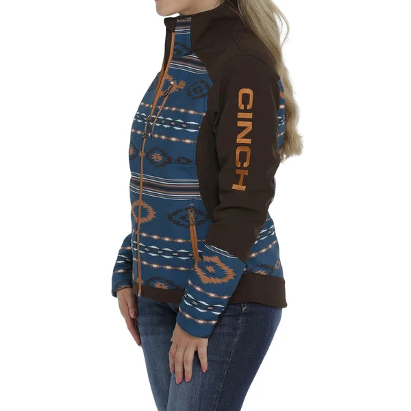 Cinch Womens Brown Aztec Jacket 4 Cinch Womens Brown Aztec Jacket - Image 2