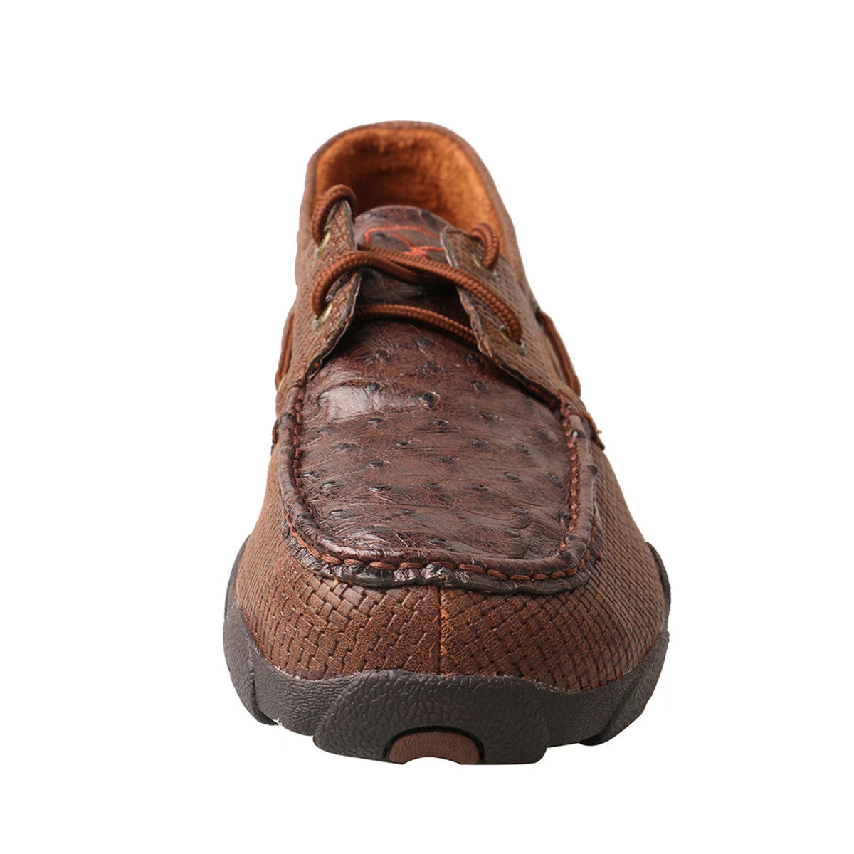 Twisted X Men's Brown Ostrich Shoe 6 Twisted X Men's Brown Ostrich Shoe - Image 4