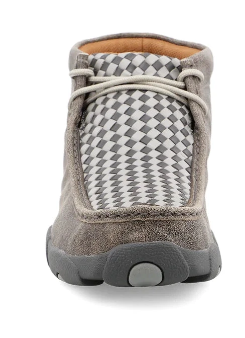 Twisted X Men's Grey Weave Driving Mocc 6 Twisted X Men's Grey Weave Driving Mocc - Image 4