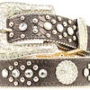 Nocona Kid's Black Belt With Rhinestones And Beads -Western Cowboy Equipment Nocona Girls Western Fashion Belt prod 64086 l N4427401