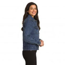 Port Authority Ladies Denim Jacket -Western Cowboy Equipment PORT L7620 Denim Blue C 273x0 b6958a00 6358 4ba2 9f90 c30e267ce9eb