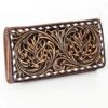American Darling Floral Tooled Wallet -Western Cowboy Equipment Picture1 347a8309 f892 4d35 ad6d cb48359d3dd5