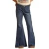 Rock & Roll Girls Med Wash Bell Bottom Jeans -Western Cowboy Equipment RRGD7PR0S4