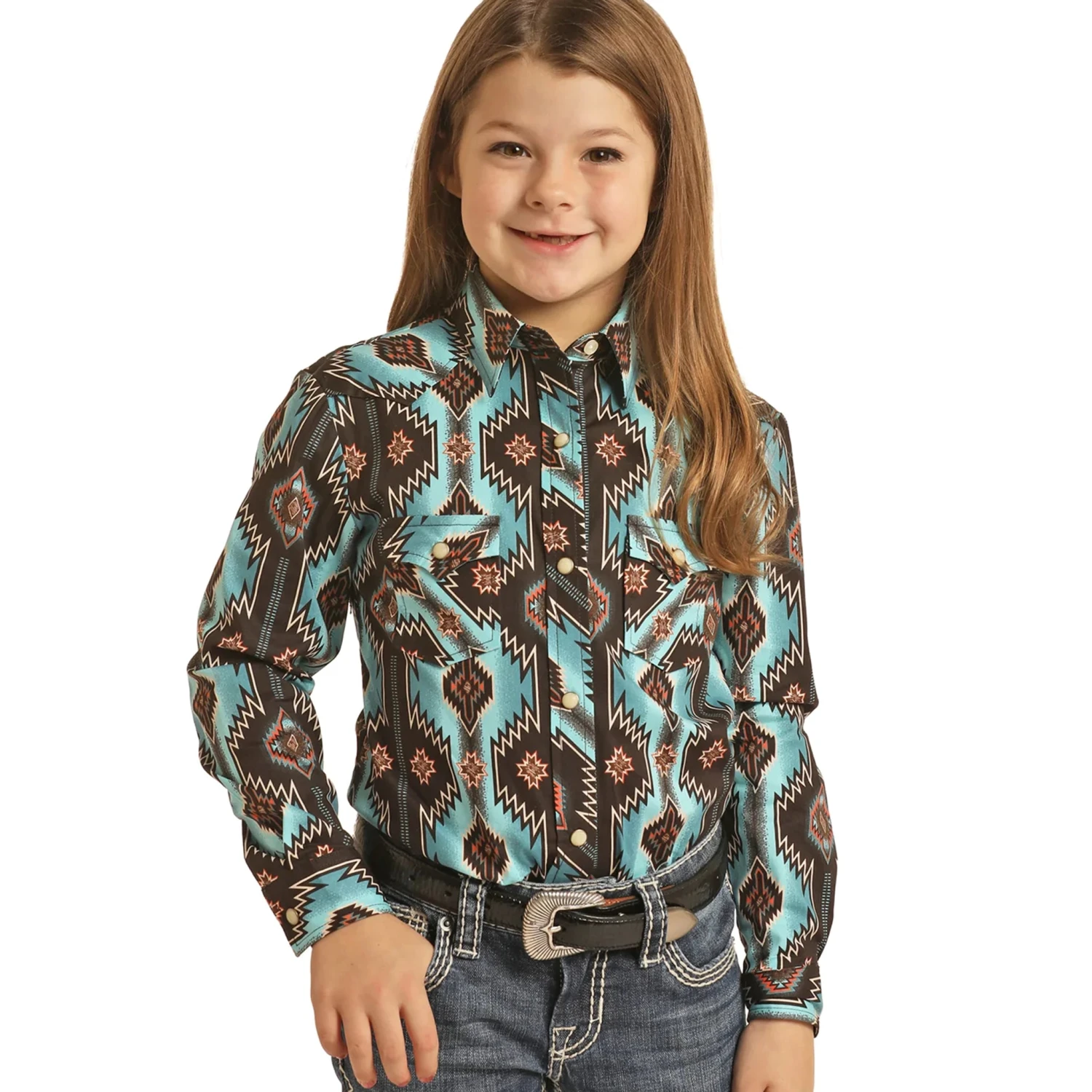 Rock & Roll Kids Aztec Long Sleeve Shirt 3 Rock & Roll Kids Aztec Long Sleeve Shirt