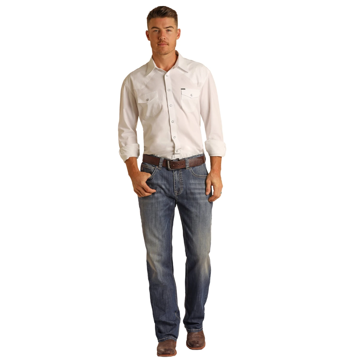 Rock & Roll Double Barrel Boot Cut Jeans 4 Rock & Roll Double Barrel Boot Cut Jeans - Image 2