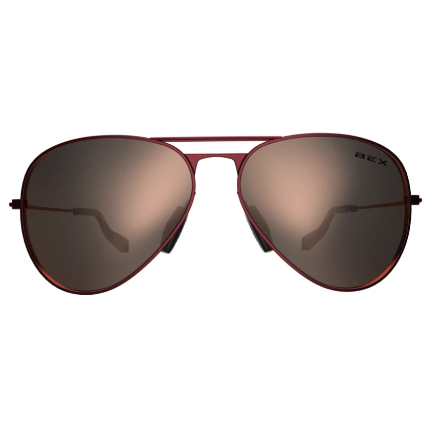 BEX Burgundy And Gold Wesley Sunglasses 3 BEX Burgundy And Gold Wesley Sunglasses