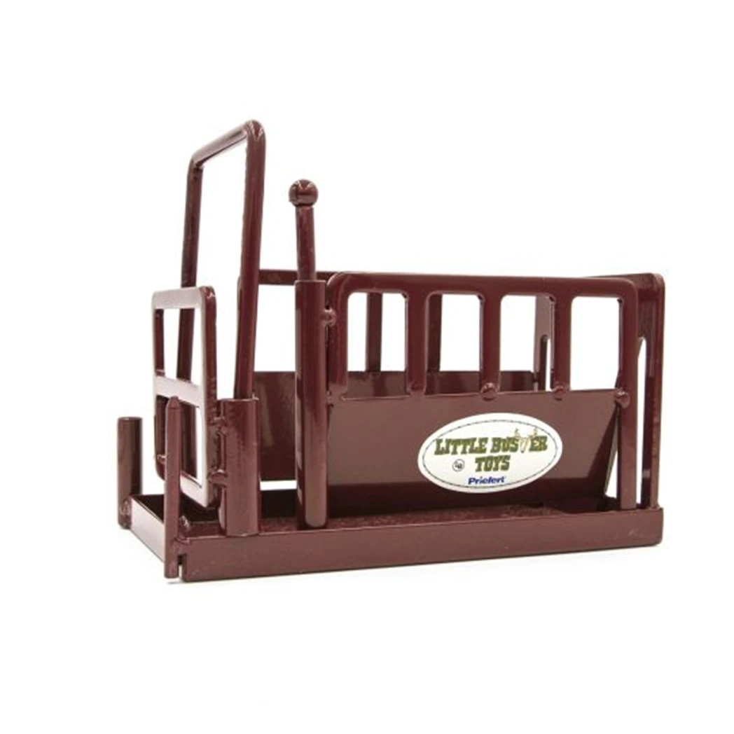 Little Buster Toys Red Cattle Squeeze Chute 3 Little Buster Toys Red Cattle Squeeze Chute