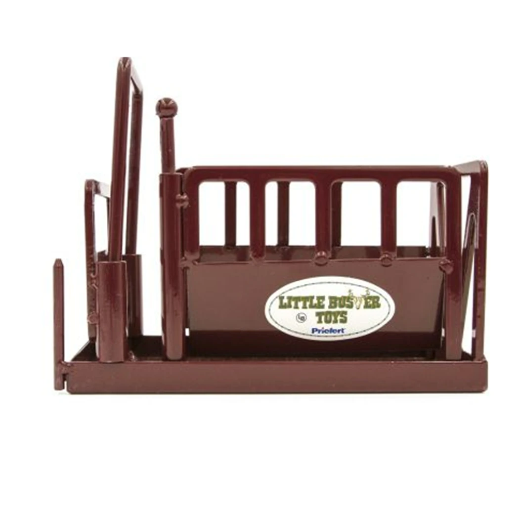 Little Buster Toys Red Cattle Squeeze Chute 4 Little Buster Toys Red Cattle Squeeze Chute - Image 2